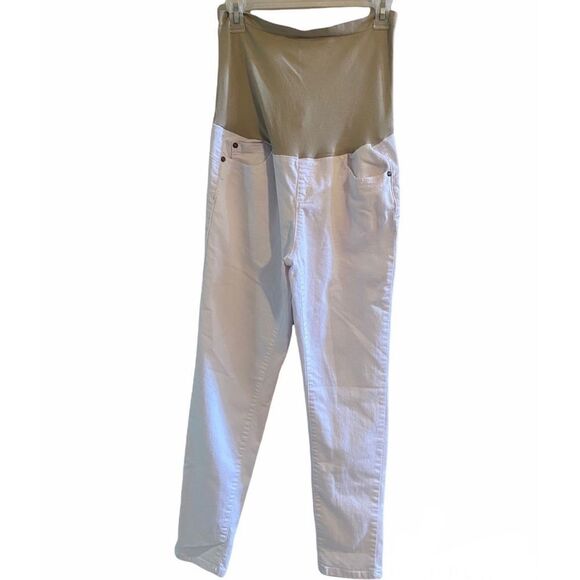 Haute Mama | Maternity White Jeans - XL - Picture 1 of 3